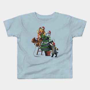 A Merry Christmas Kids T-Shirt